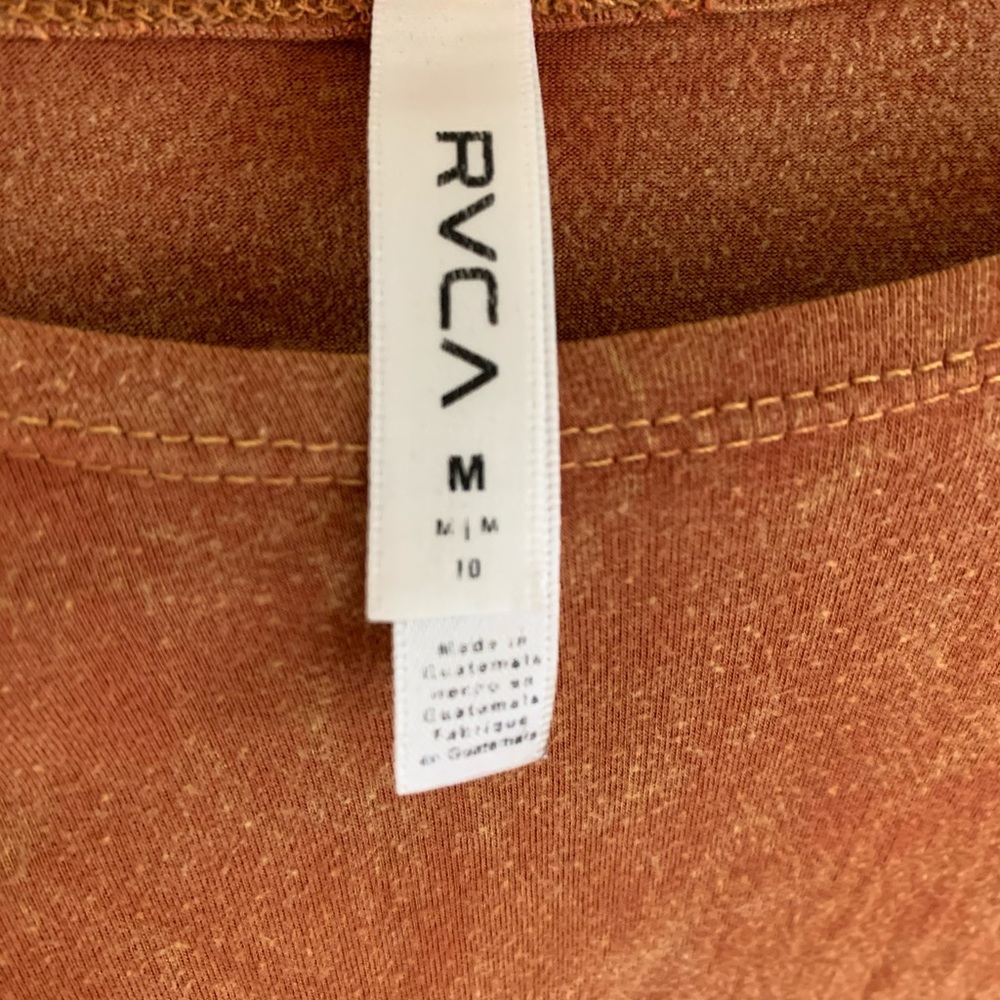 Rust Color Flowy Dress - Picture 4 of 4